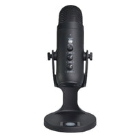 HKM-407379 Condenser Microphone with HD Noise Reduction for Live Broadcast and Recording