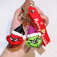 HKM-407507 Creative Christmas Character Doll Keychain Pendant for Bags and Keys