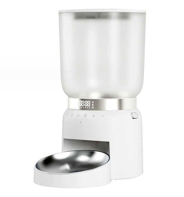 HKM-407635 Automatic Pet Feeder with 4.2L Capacity for Cats and Small to Medium Dogs