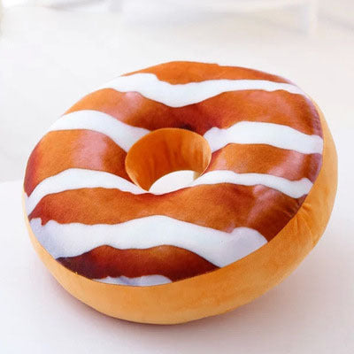 HKM-407955 Cartoon Donut Plush Pillow in Various Colors