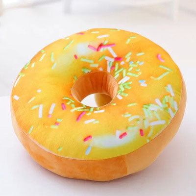 HKM-407955 Cartoon Donut Plush Pillow in Various Colors