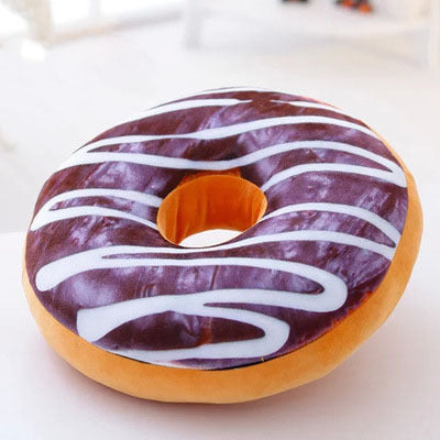 HKM-407955 Cartoon Donut Plush Pillow in Various Colors