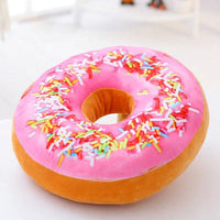 HKM-407955 Cartoon Donut Plush Pillow in Various Colors