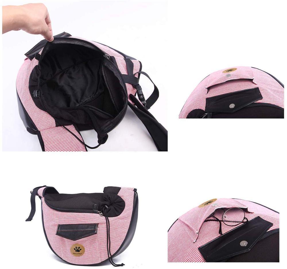 HKM-408019 Fashionable Warm Pet Travel Bag - Breathable Cotton with 3D Space Cotton Layer - Comfortable and Lightweight