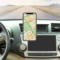 HKM-408083 Magnetic Qi Wireless Car Charger for iOS Devices and Galaxy Phones with 360° Rotation