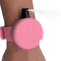 HKM-408339 Silicone Wrist Strap Hand Sanitizer Spray Bracelet - 15ml Capacity