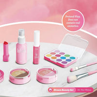 HKM-408467 Kids Washable Makeup Set - Eco-Friendly Cosmetic Toy for Ages 2-9, Colorful Mini Makeup Kit