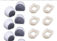 HKM-408851 Automatic Pet Water Fountain Replacement Filters - 8-Pack Activated Carbon Filter Accessories