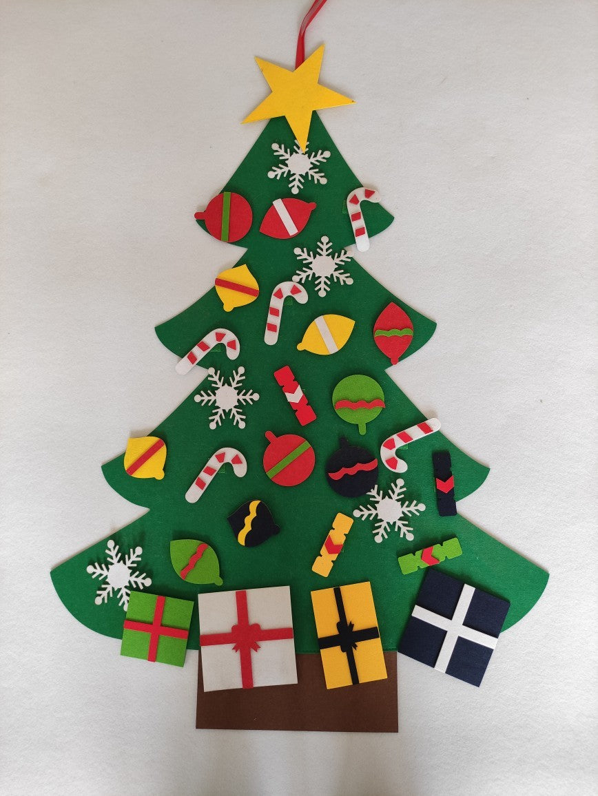 HKM-409427 DIY Christmas Tree Kit for Kids - Includes Snowman Accessory - Various Sizes Available
