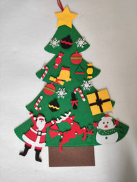HKM-409427 DIY Christmas Tree Kit for Kids - Includes Snowman Accessory - Various Sizes Available
