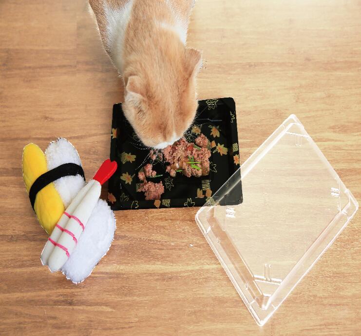 HKM-409427 Sushi Catnip Toy Self-hey Relieves Boredom And Bite-resistant Pet Supplies