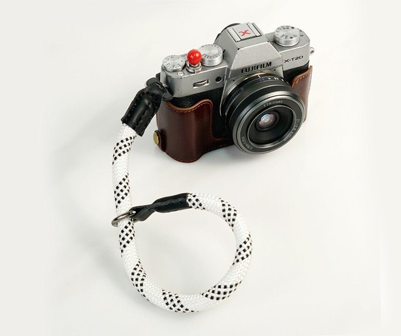 HKM-409555 Camera Wrist Strap with Thick Ring - Durable Nylon Hand Rope, 39cm Length, Multiple Colors Available
