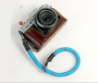 HKM-409555 Camera Wrist Strap with Thick Ring - Durable Nylon Hand Rope, 39cm Length, Multiple Colors Available