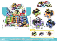 HKM-409619 12PCS Mini Dinosaur Friction Pull Back Car Toy Set for Kids - Inertia Vehicles