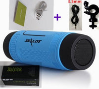 HKM-409683 LED Flashlight and Portable Bluetooth Speaker for Bike Mounting