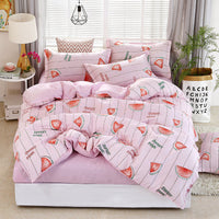 HKM-410131 Aloe Cotton Simple Style Quilt Cover Set - Available in Multiple Sizes: 1.5m, 1.8m, 2.0m, 2.2m