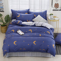 HKM-410131 Aloe Cotton Simple Style Quilt Cover Set - Available in Multiple Sizes: 1.5m, 1.8m, 2.0m, 2.2m