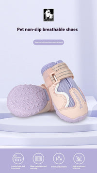 HKM-410131 Breathable Waterproof Non-Slip Dog Shoes in Various Colors and Sizes