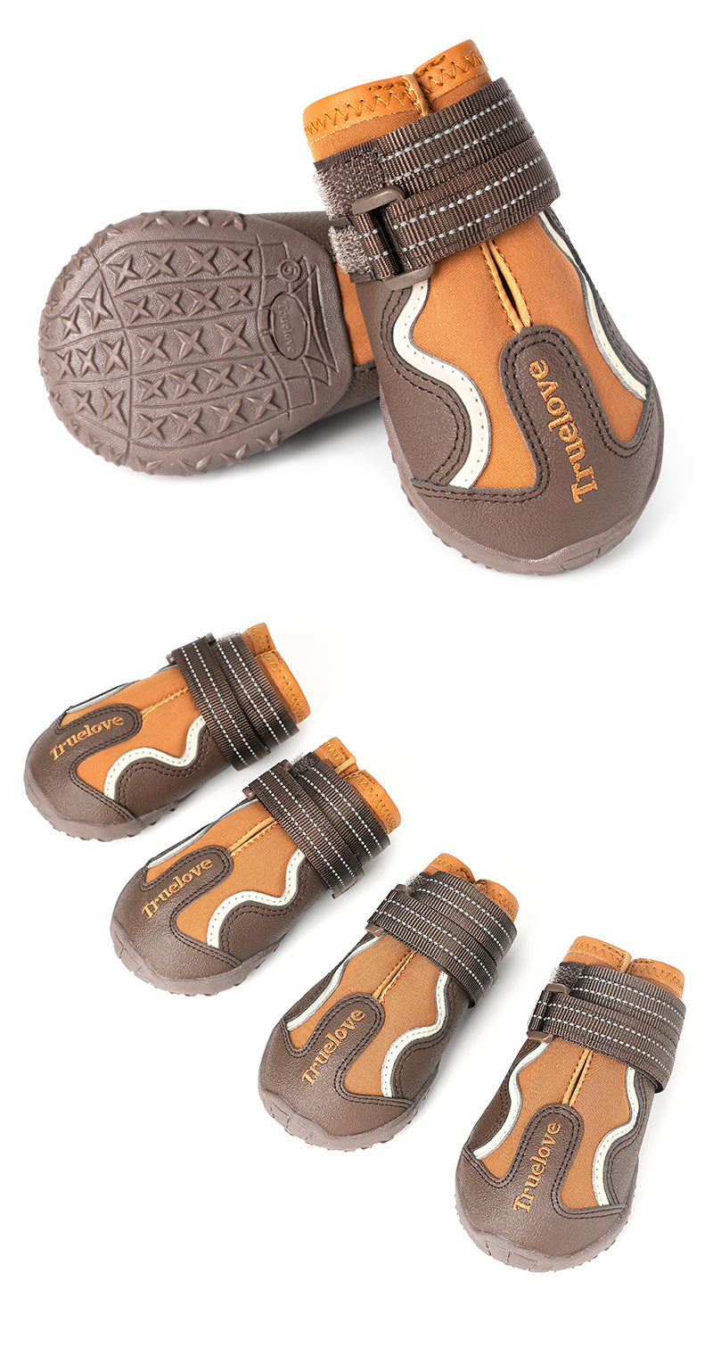 HKM-410131 Breathable Waterproof Non-Slip Dog Shoes in Various Colors and Sizes