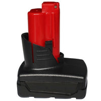 HKM-410323 12V Lithium Battery Shell for Milwaukee 48-11-2411, Plastic Case, No Battery Included