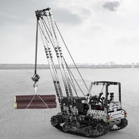 HKM-410707 1745PCS Remote Control Metal Building Blocks Crane Truck Model for DIY Assembly and Engineering Play