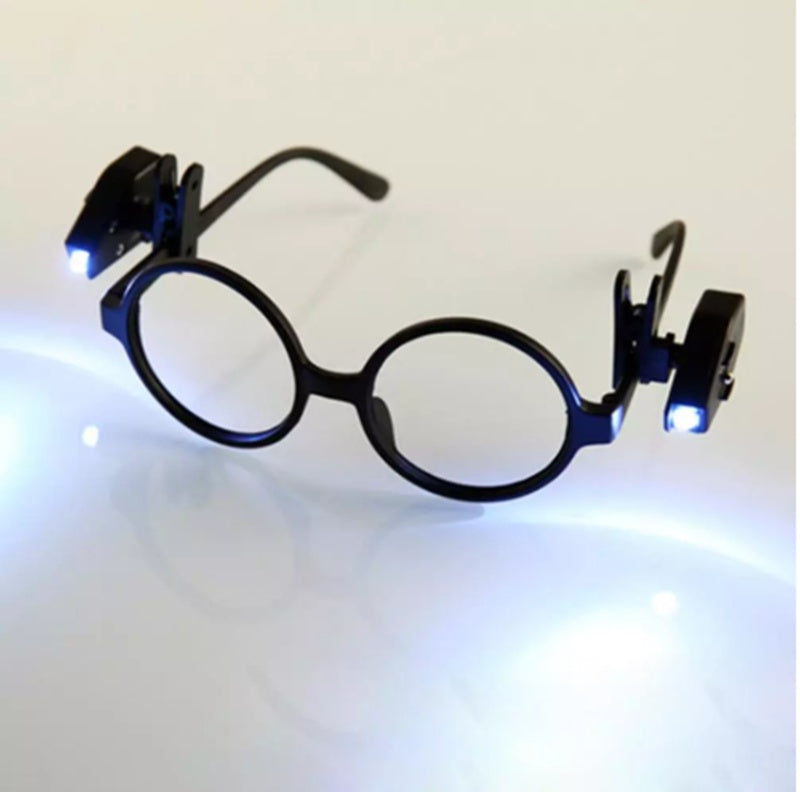 HKM-410707 Adjustable Mini LED Clip-On Flashlight for Glasses