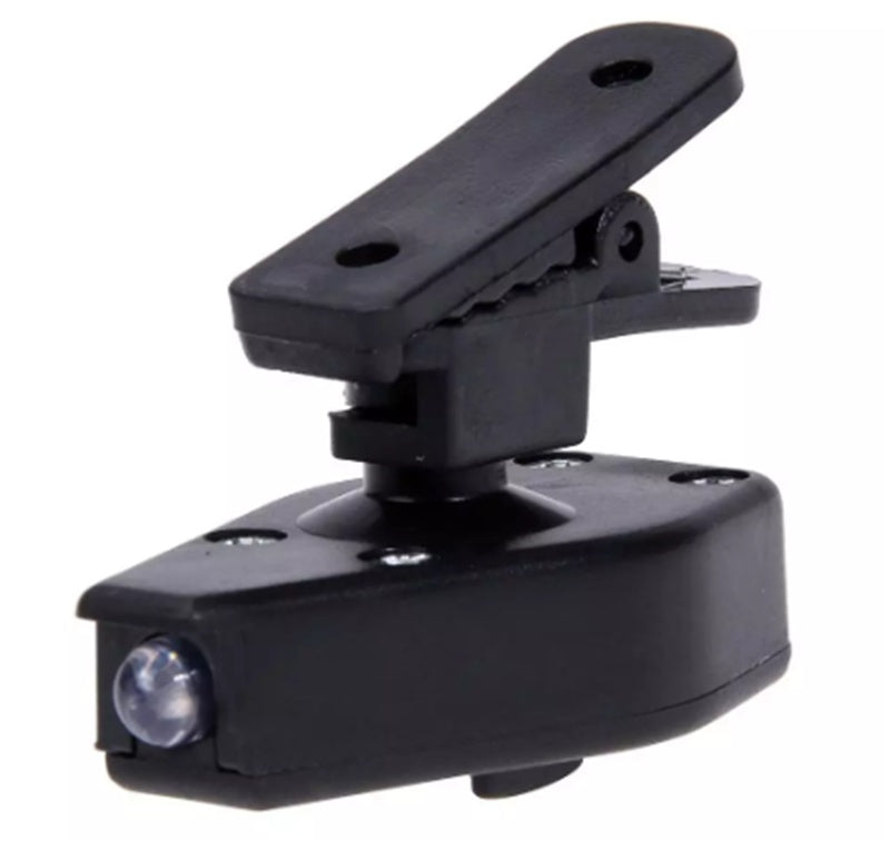 HKM-410707 Adjustable Mini LED Clip-On Flashlight for Glasses