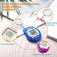 HKM-410771 Tamagotchi Electronic Virtual Pets - 49 Unique Digital Animals for Interactive Fun
