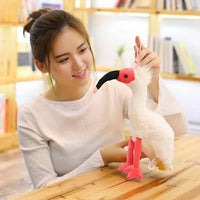 HKM-410963 Soft Plush Macaw Parrot Toy for Kids - 25cm, Unisex, Ideal for Ages 2 and Up