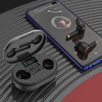 HKM-411027 Wireless In-Ear Sports Headphones with Battery Display and Voice Control