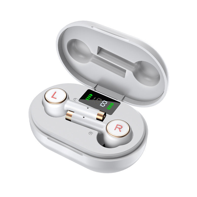 HKM-411027 Wireless In-Ear Sports Headphones with Battery Display and Voice Control