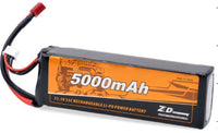HKM-411155 11.1V 5000mAh Lithium Battery for ZD Racing 9116, 9020, 9021, 08426, 08427 1/8 RC Cars