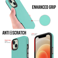 HKM-411219 Heavy-Duty Anti-Fall Protective Cover for iPhone XR - All-Inclusive Glass Case