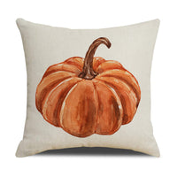 HKM-411347 Thanksgiving Pumpkin Decorative Pillow Cover - 45x45cm Printed Cushion Case