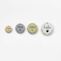 HKM-411475 Pet Safety Identification Tag for Dogs in Stainless Steel Finish