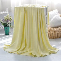 HKM-411603 Bamboo Fiber Towel and Blanket in Various Colors and Patterns