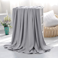 HKM-411603 Bamboo Fiber Towel and Blanket in Various Colors and Patterns