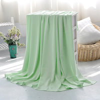 HKM-411603 Bamboo Fiber Towel and Blanket in Various Colors and Patterns