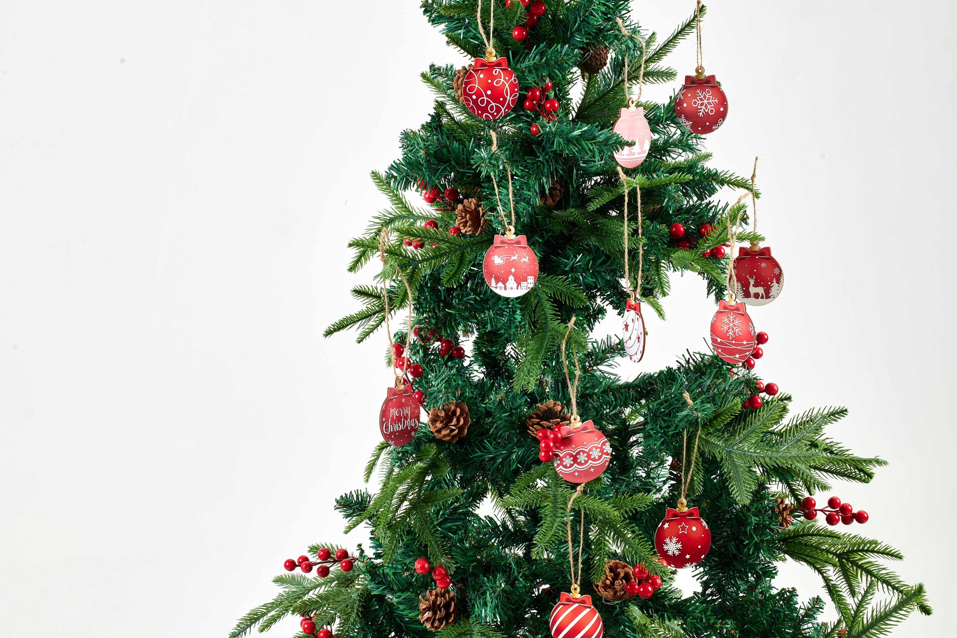 HKM-411731 Christmas-Themed Wooden Signboard for Holiday Decor