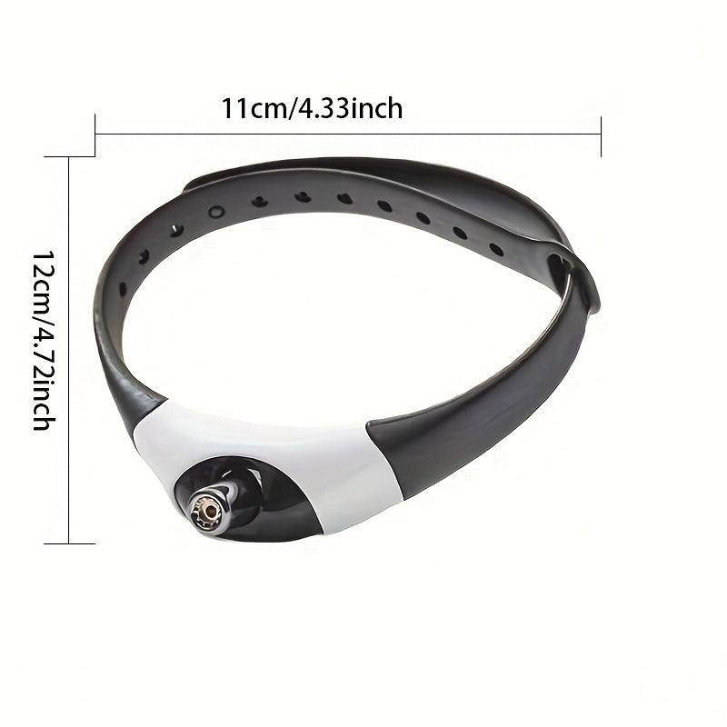 HKM-411795 Laser Collar for Cats - Simple Design in Black, Blue, Purple, and Green, Made of Durable ABS Material