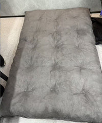 HKM-412115 Zero Pressure Sponge Mattress in Beige and Gray, Flannel, 200x135cm & 200x150cm