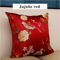 HKM-412179 Modern Chinese Landscape Jacquard Pillowcase in Various Colors and Sizes