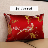 HKM-412179 Modern Chinese Landscape Jacquard Pillowcase in Various Colors and Sizes