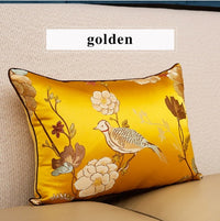 HKM-412179 Modern Chinese Landscape Jacquard Pillowcase in Various Colors and Sizes