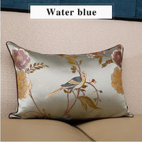 HKM-412179 Modern Chinese Landscape Jacquard Pillowcase in Various Colors and Sizes