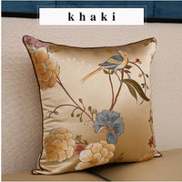 HKM-412179 Modern Chinese Landscape Jacquard Pillowcase in Various Colors and Sizes
