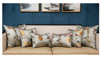 HKM-412179 Modern Chinese Landscape Jacquard Pillowcase in Various Colors and Sizes