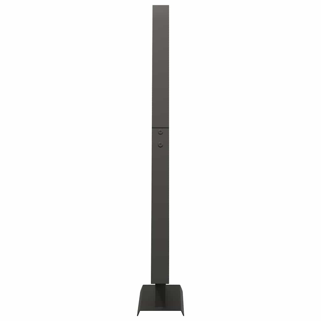 HKM-412243 Minimalist Black Metal Christmas Tree with Stand - 90 cm Height