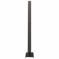 HKM-412243 Minimalist Black Metal Christmas Tree with Stand - 90 cm Height