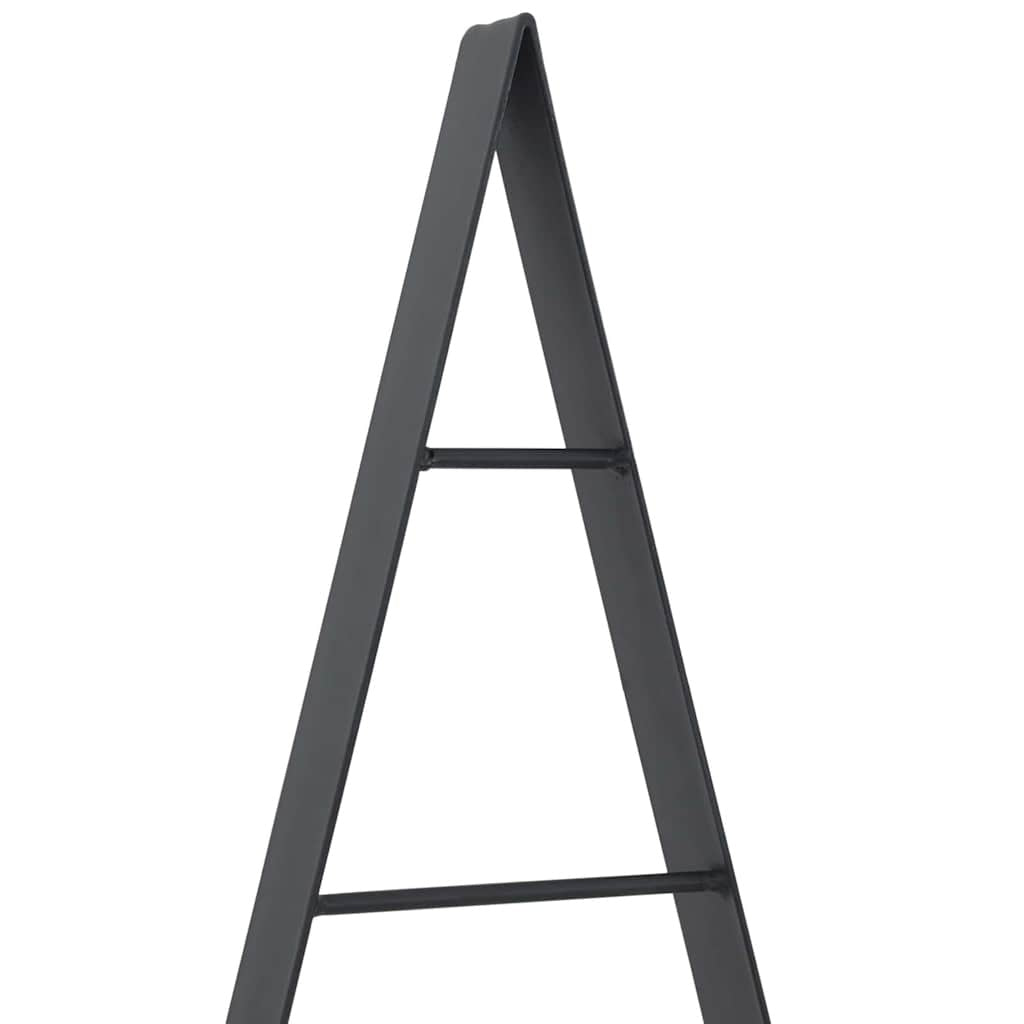 HKM-412243 Minimalist Black Metal Christmas Tree with Stand - 90 cm Height